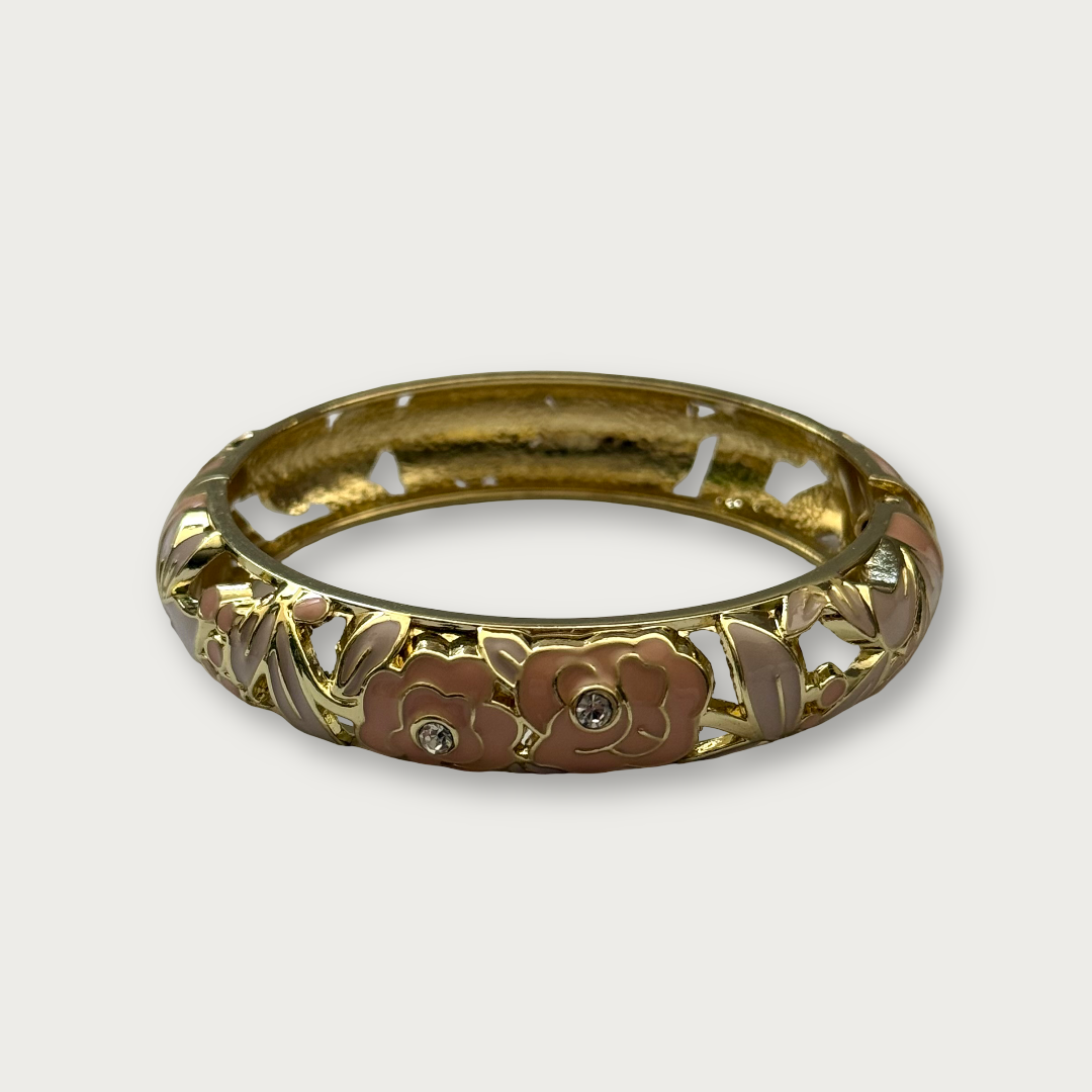 bloom wider enamel bangle