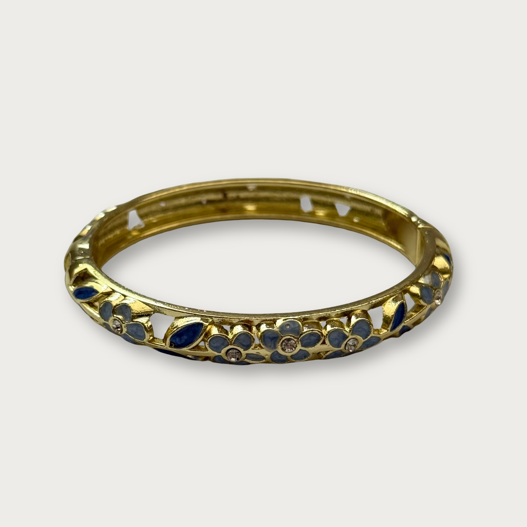 bloom enamel bangle