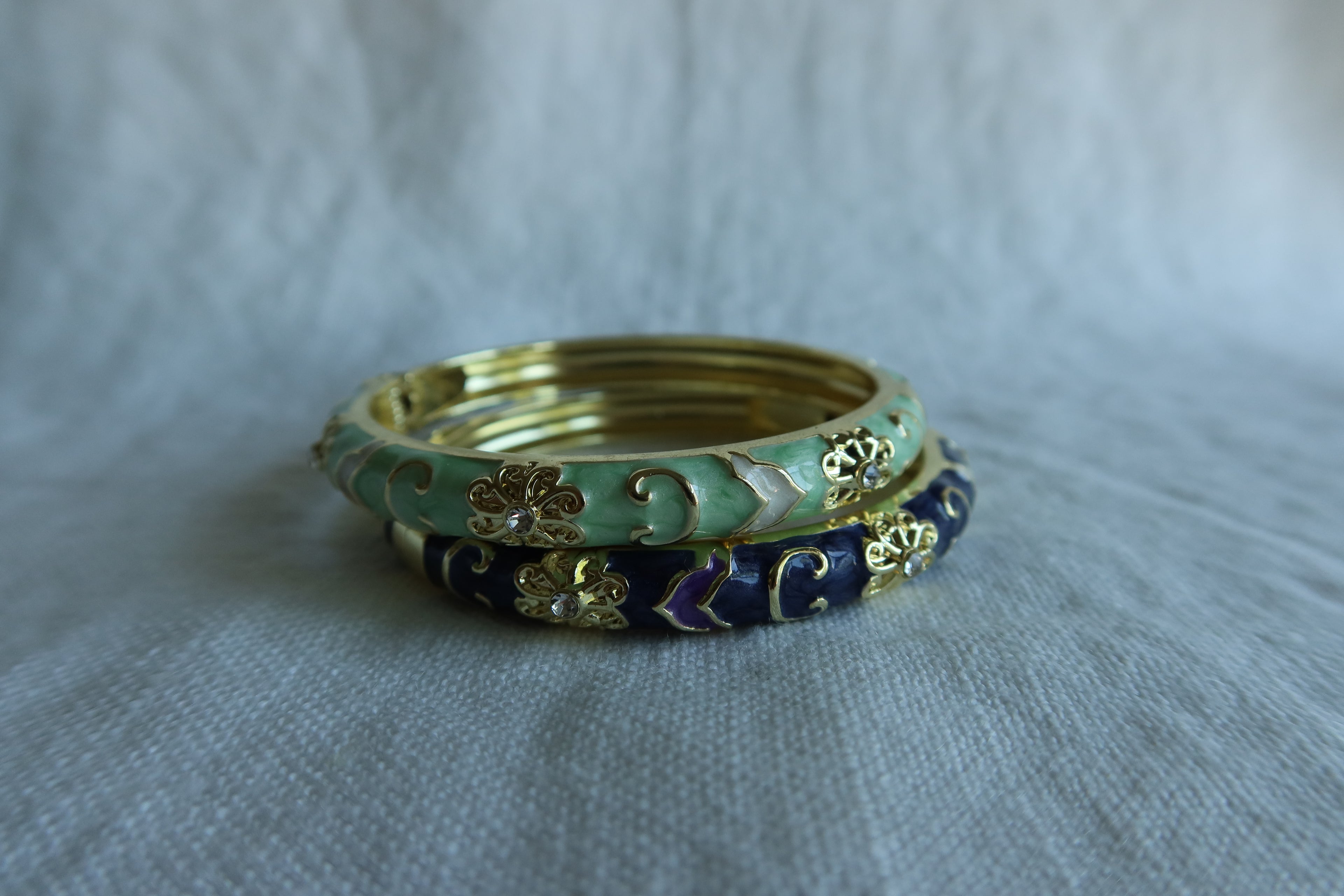 fairy enamel bangle